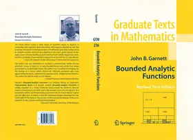 Garnett |  Bounded Analytic Functions | eBook | Sack Fachmedien