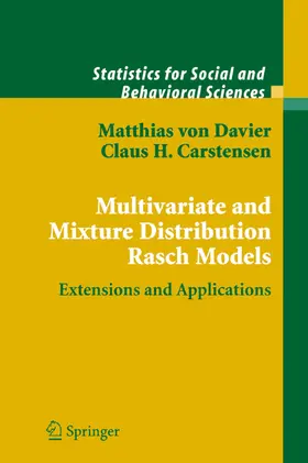 Davier / Carstensen |  Multivariate and Mixture Distribution Rasch Models | eBook | Sack Fachmedien