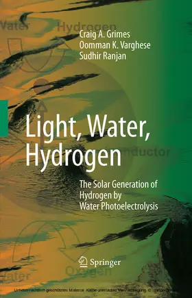 GRIMES / VARGHESE / RANJAN | Light, Water, Hydrogen | E-Book | www2.sack.de