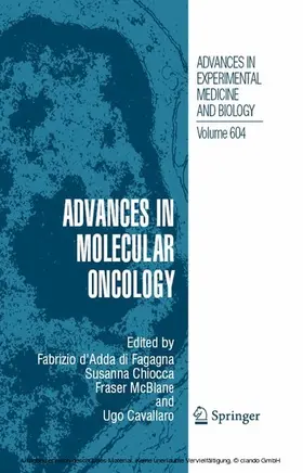 d'Adda di Fagagna / Chiocca / McBlane | Advances in Molecular Oncology | E-Book | sack.de