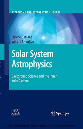 Milone / Wilson |  Solar System Astrophysics | eBook | Sack Fachmedien