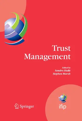 Etalle / Marsh |  Trust Management | eBook | Sack Fachmedien