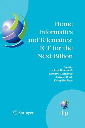 Venkatesh / Gonzalves / Monk | Home Informatics and Telematics: ICT for the Next Billion | E-Book | sack.de