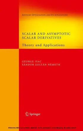 Isac / Németh |  Scalar and Asymptotic Scalar Derivatives | eBook | Sack Fachmedien