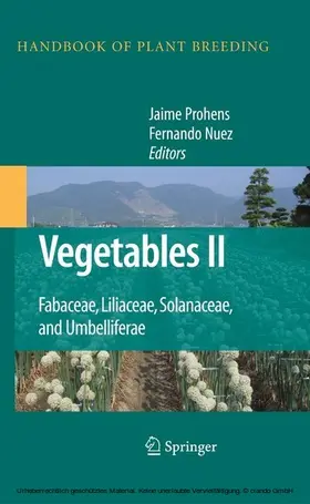 Prohens-Tomás / Prohens / Nuez |  Vegetables II | eBook | Sack Fachmedien