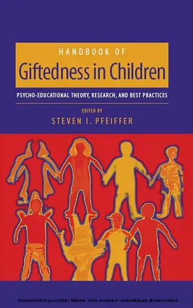 Pfeiffer |  Handbook of Giftedness in Children | eBook | Sack Fachmedien