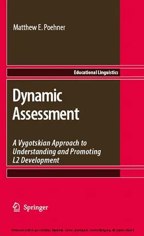 Poehner | Dynamic Assessment | E-Book | www2.sack.de