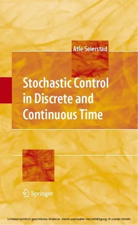 Seierstad | Stochastic Control in Discrete and Continuous Time | E-Book | sack.de