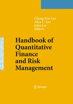Lee | Handbook of Quantitative Finance and Risk Management | E-Book | sack.de