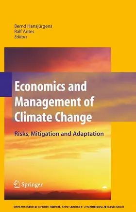 Hansjürgens / Antes |  Economics and Management of Climate Change | eBook | Sack Fachmedien