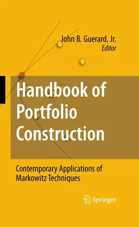 Guerard / Jr. |  Handbook of Portfolio Construction | eBook | Sack Fachmedien