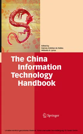 Ordóñez de Pablos / Lytras | The China Information Technology Handbook | E-Book | sack.de