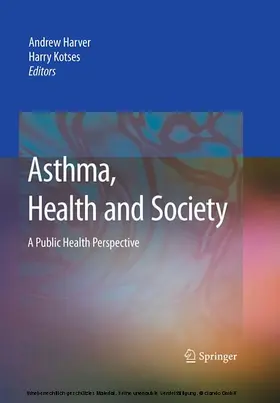 Harver / Kotses | Asthma, Health and Society | E-Book | sack.de