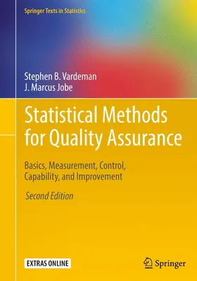 Jobe / Vardeman |  Statistical Methods for Quality Assurance | Buch |  Sack Fachmedien