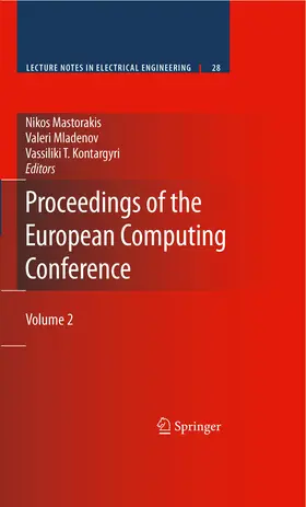 Mastorakis / Mladenov / Kontargyri | Proceedings of the European Computing Conference | E-Book | sack.de