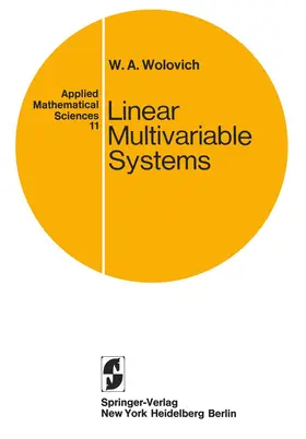 Wolovich | Linear Multivariable Systems | Buch | 978-0-387-90101-5 | sack.de
