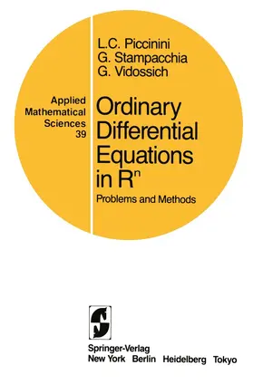 Piccinini / Vidossich / Stampacchia |  Ordinary Differential Equations in Rn | Buch |  Sack Fachmedien