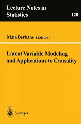 Berkane |  Latent Variable Modeling and Applications to Causality | Buch |  Sack Fachmedien