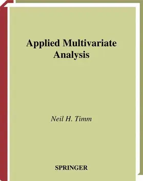 Timm |  Applied Multivariate Analysis | Buch |  Sack Fachmedien