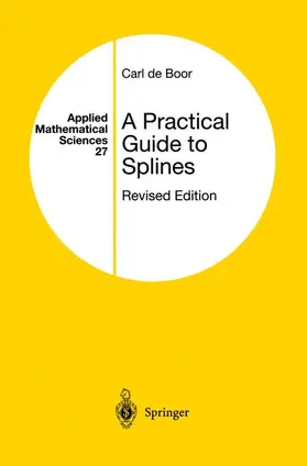 Boor |  A Practical Guide to Splines | Buch |  Sack Fachmedien