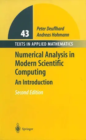Hohmann / Deuflhard |  Numerical Analysis in Modern Scientific Computing | Buch |  Sack Fachmedien