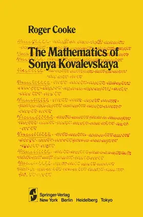 Cooke |  The Mathematics of Sonya Kovalevskaya | Buch |  Sack Fachmedien