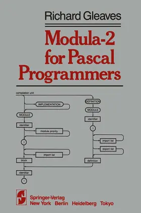 Gleaves |  Modula-2 for Pascal Programmers | Buch |  Sack Fachmedien