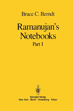 Berndt |  Ramanujan's Notebooks | Buch |  Sack Fachmedien