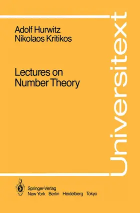 Hurwitz / Kritikos |  Lectures on Number Theory | Buch |  Sack Fachmedien