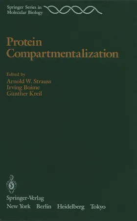 Strauss / Boime / Kreil |  Protein Compartmentalization | Buch |  Sack Fachmedien
