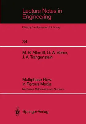 Allen / Behie / Trangenstein |  Multiphase Flow in Porous Media | Buch |  Sack Fachmedien