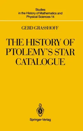 Graßhoff |  The History of Ptolemy's Star Catalogue | Buch |  Sack Fachmedien