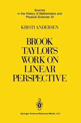 Andersen |  Brook Taylor's Work on Linear Perspective | Buch |  Sack Fachmedien