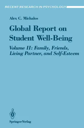 Michalos |  Global Report on Student Well-Being | Buch |  Sack Fachmedien