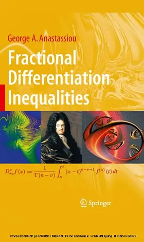 Anastassiou | Fractional Differentiation Inequalities | E-Book | sack.de