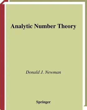 Newman |  Analytic Number Theory | Buch |  Sack Fachmedien