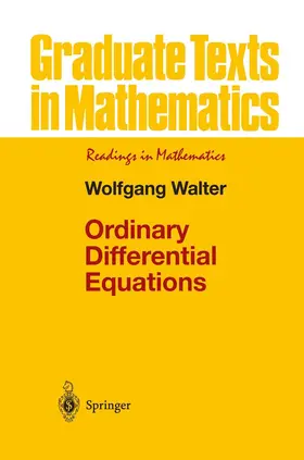 Walter |  Ordinary Differential Equations | Buch |  Sack Fachmedien