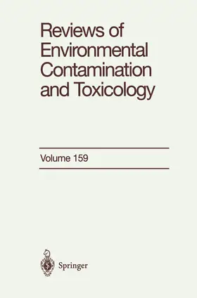 Ware |  Reviews of Environmental Contamination and Toxicology | Buch |  Sack Fachmedien