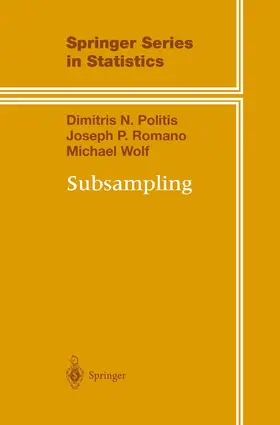 Politis / Wolf / Romano |  Subsampling | Buch |  Sack Fachmedien