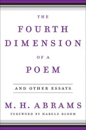 Abrams |  The Fourth Dimension of a Poem | eBook | Sack Fachmedien