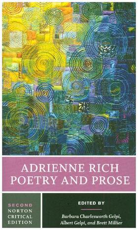 Rich / Gelpi / Millier |  Adrienne Rich: Poetry and Prose | Buch |  Sack Fachmedien