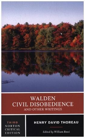 Thoreau / Rossi |  Walden, Civil Disobedience and Other Writings | Buch |  Sack Fachmedien