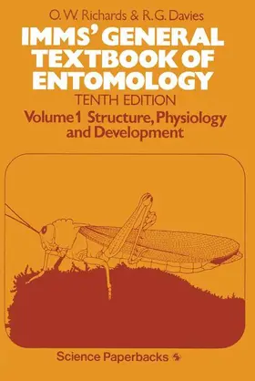 Imms / Richards / Davies |  IMMS' General Textbook of Entomology | Buch |  Sack Fachmedien