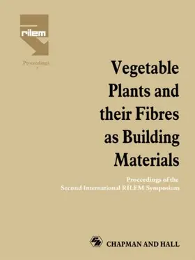 Sobral |  Vegetable Plants and their Fibres as Building Materials | Buch |  Sack Fachmedien
