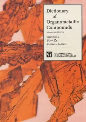 Macintyre |  Dictionary of Organometallic Compounds | Buch |  Sack Fachmedien