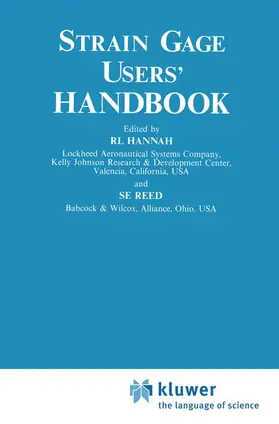 Reed / Hannah |  Strain Gage Users' Handbook | Buch |  Sack Fachmedien