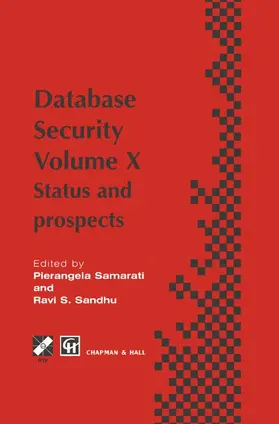 Samarati / Sandhu |  Database Security X | Buch |  Sack Fachmedien