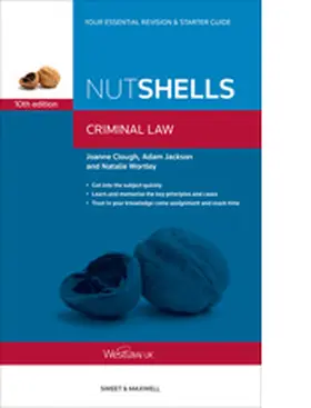 Jackson / Clough / Wortley |  Nutshells Criminal Law | Buch |  Sack Fachmedien