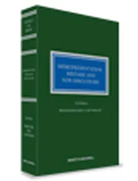 Cartwright |  Misrepresentation, Mistake and Non-Disclosure | Buch |  Sack Fachmedien