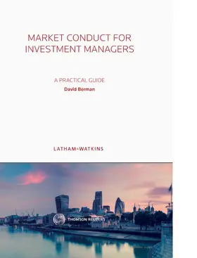 Berman |  Market Conduct for Investment Managers | Buch |  Sack Fachmedien